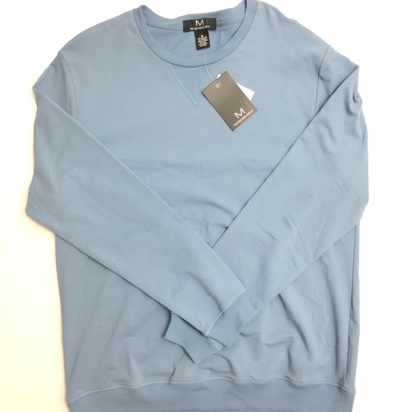 Magaschoni Other - MAGASCHONI Blue Cotton Spandex Sweatshirt Medium